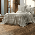 Bedding Set Jacquard Shredded Velvet Bedspread with Quilting Backside 5 pecs