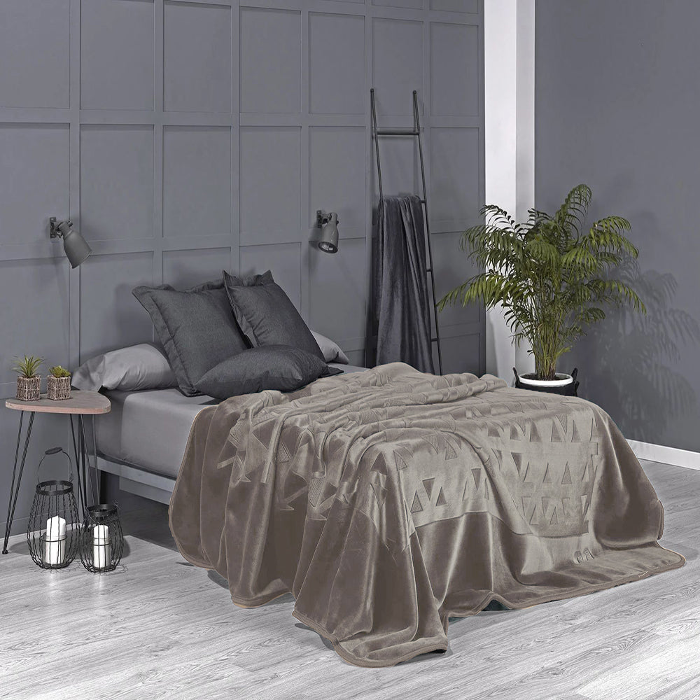 Mora Perla Plain Blanket Model G18