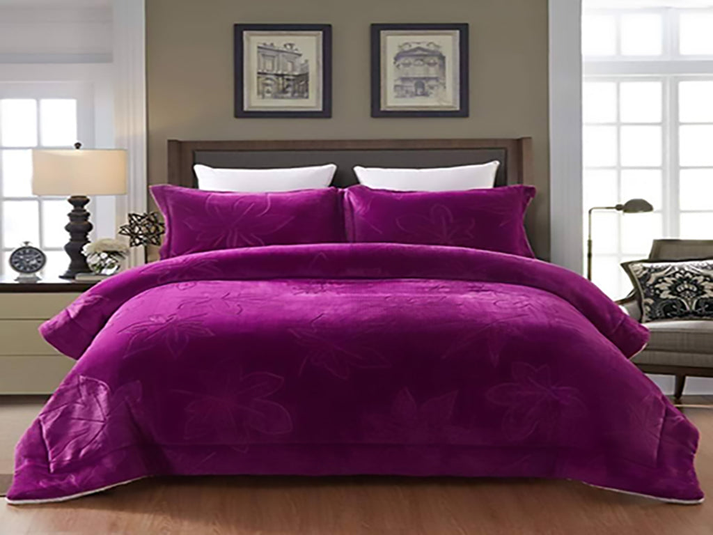 Pacha Home Comforter Sherpa Fur Model ALIA