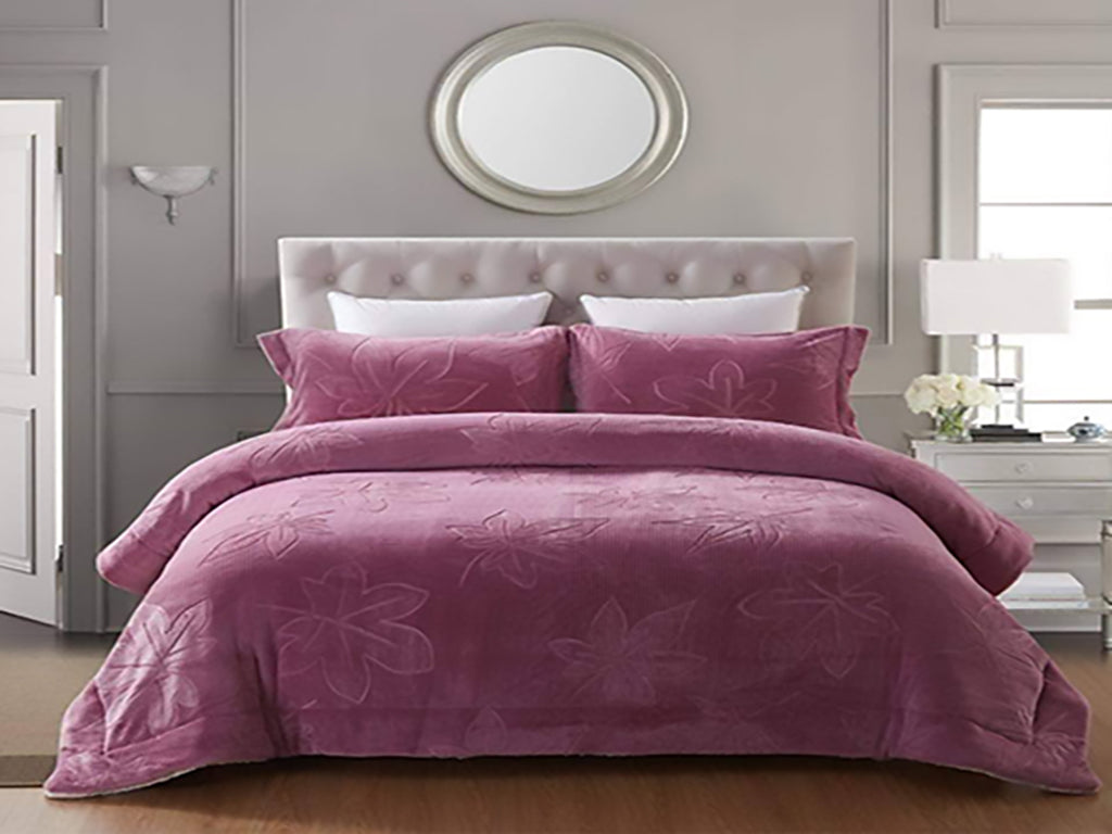 Pacha Home Comforter Sherpa Fur Model ALIA