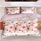 غطاء سرير صيفي باشا هوم طراز اس سي ام اف +2 غطاء وسادة 50*70