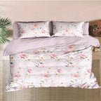 غطاء سرير صيفي باشا هوم طراز اس سي ام اف +2 غطاء وسادة 50*70