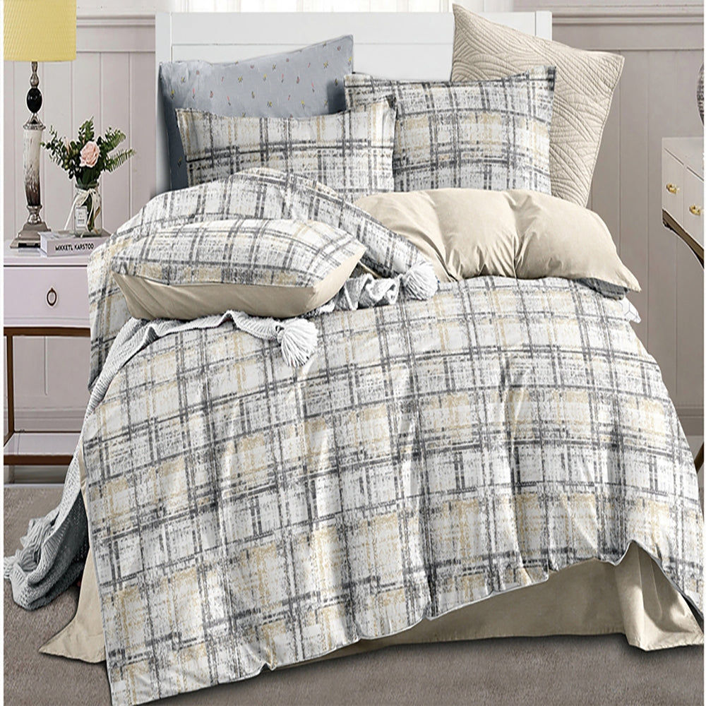 PASHA HOME PRINTED BED SHEETS PSMF