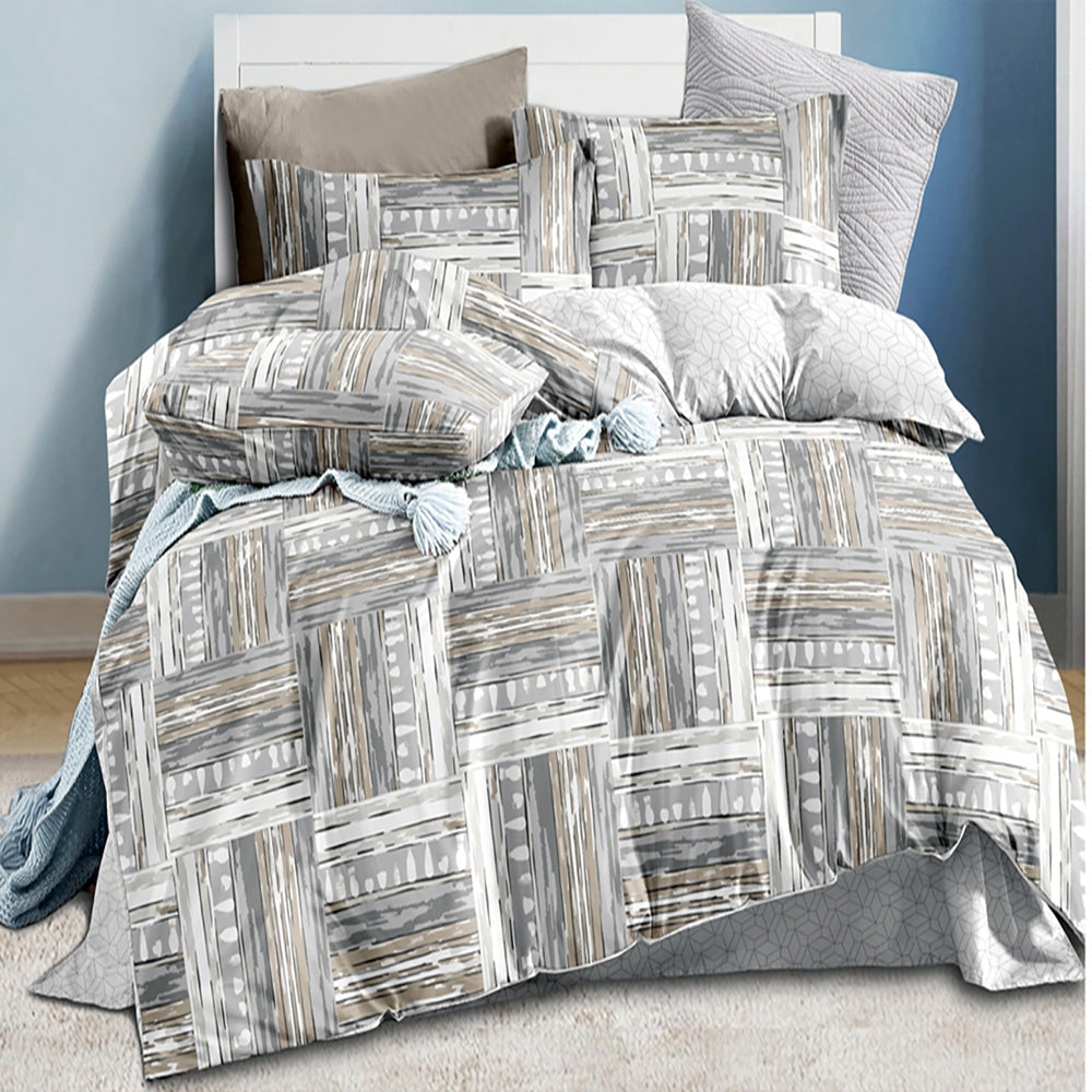 PASHA HOME PRINTED BED SHEETS PSMF