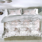 غطاء سرير صيفي باشا هوم طراز اس سي ام اف +2 غطاء وسادة 50*70