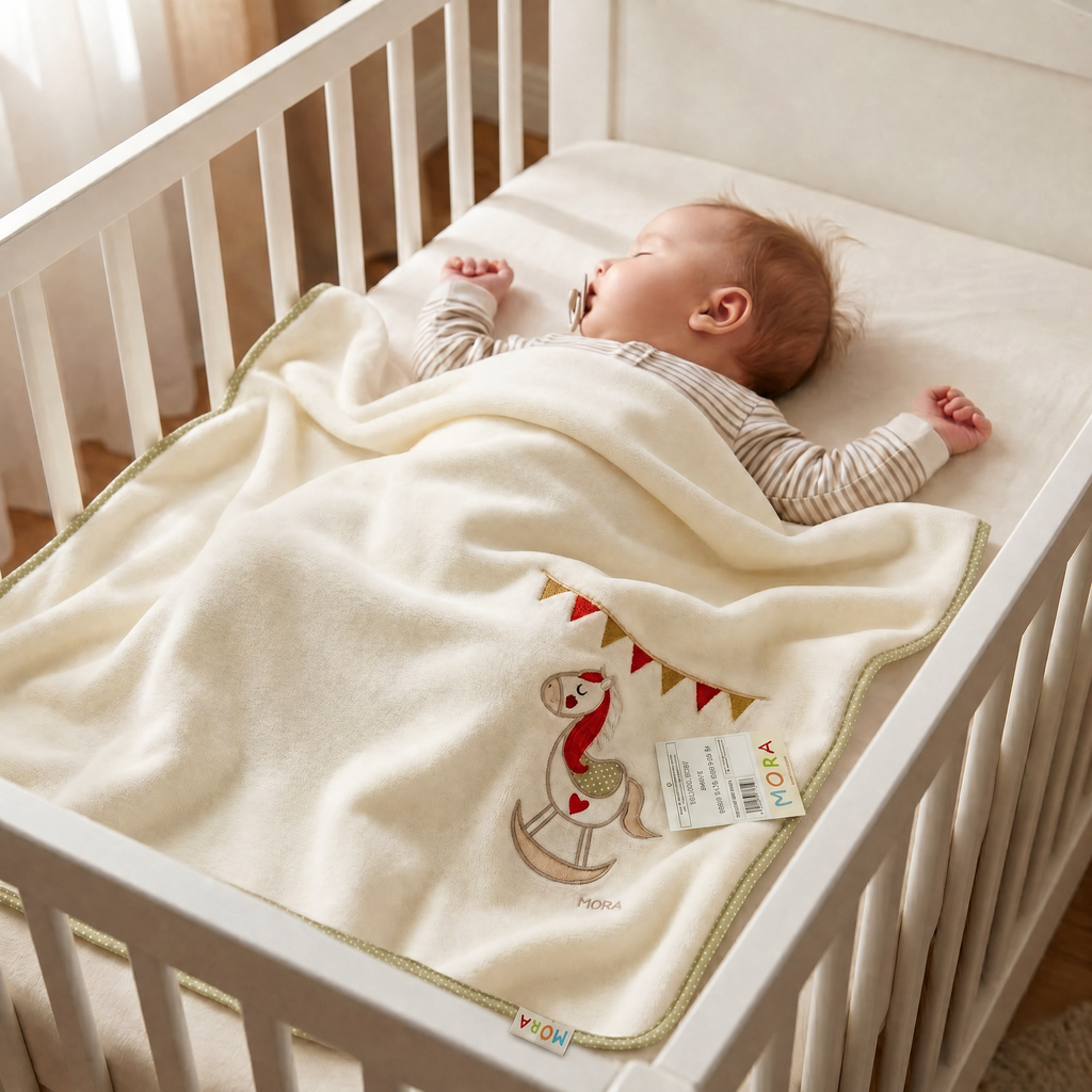Mora DOLCCE Embroidery Blanket Model B62