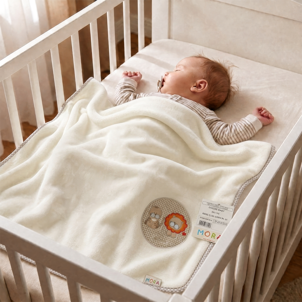 Mora Dolcce Emb Blanket Model B63