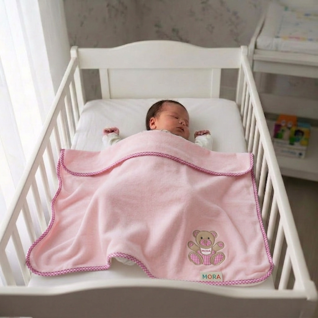 Mora Dolcce Emb Blanket Model B64