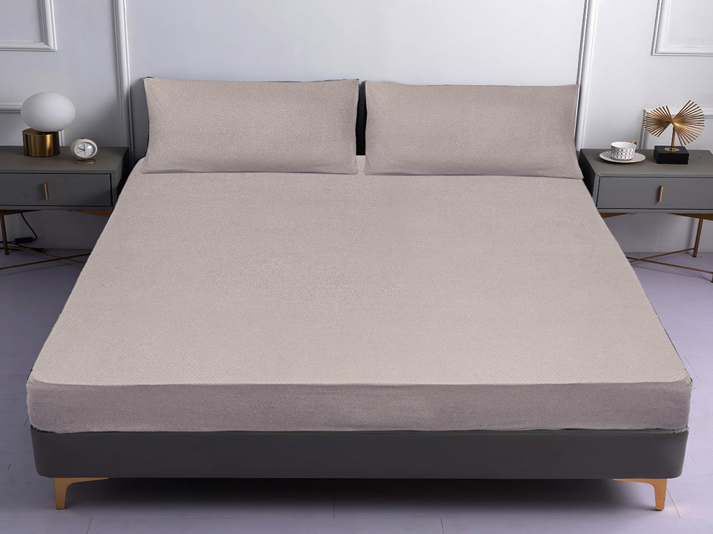 PACHA HOME Embossed Fitted Bed Sheet Model EFMF