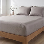 PACHA HOME Embossed Fitted Bed Sheet Model EFMF