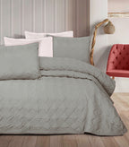 باشاهوم غطاء سرير سادة موديل اس سي ام اف