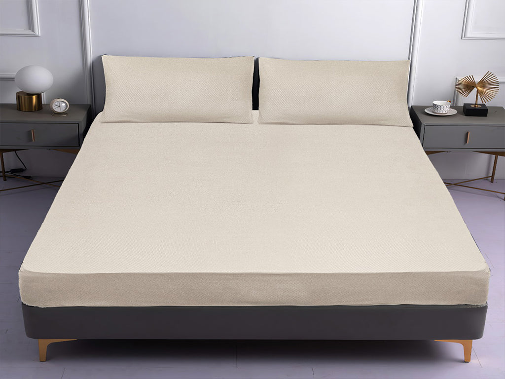 PACHA HOME Embossed Fitted Bed Sheet Model EFMF