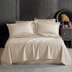PACHA HOME SET STRIPES BED SHEETS