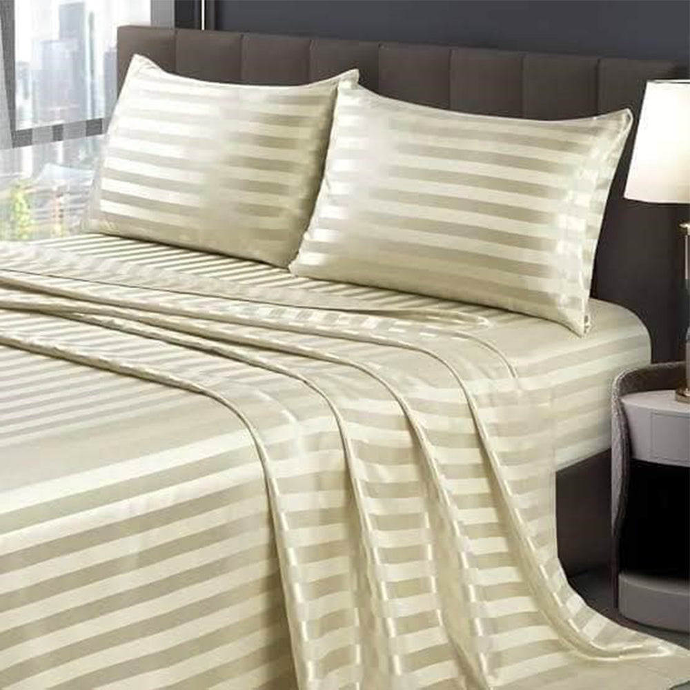 PACHA HOME SET STRIPES BED SHEETS