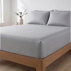 PACHA HOME Embossed Fitted Bed Sheet Model EFMF