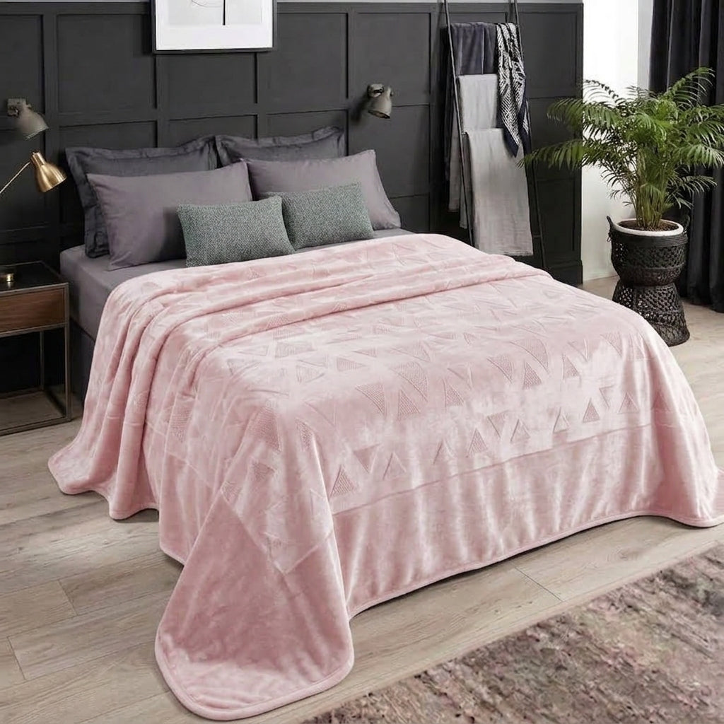 Mora Perla Plain Blanket Model G18