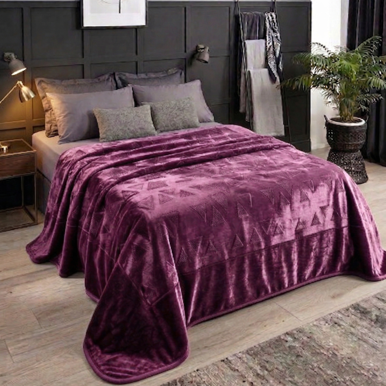 Mora Perla Plain Blanket Model G18