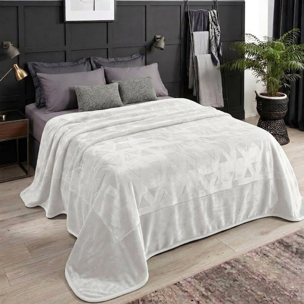 Mora Perla Plain Blanket Model G18