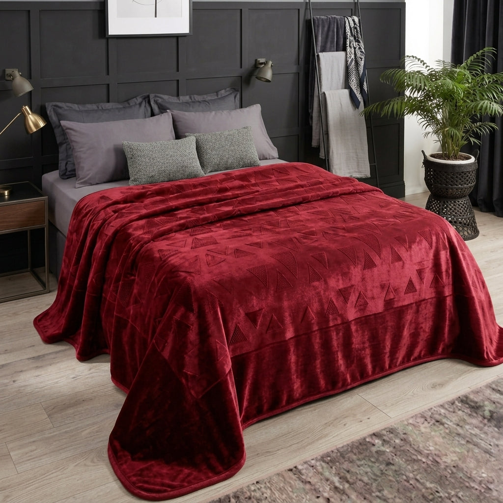 Mora Perla Plain Blanket Model G18