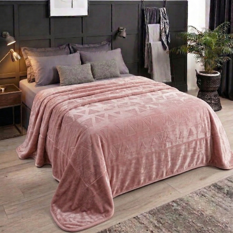 Mora Perla Plain Blanket Model G18