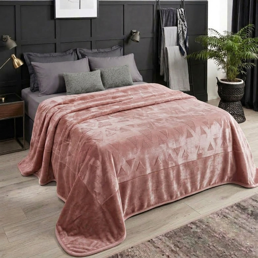 Mora Perla Plain Blanket Model G18