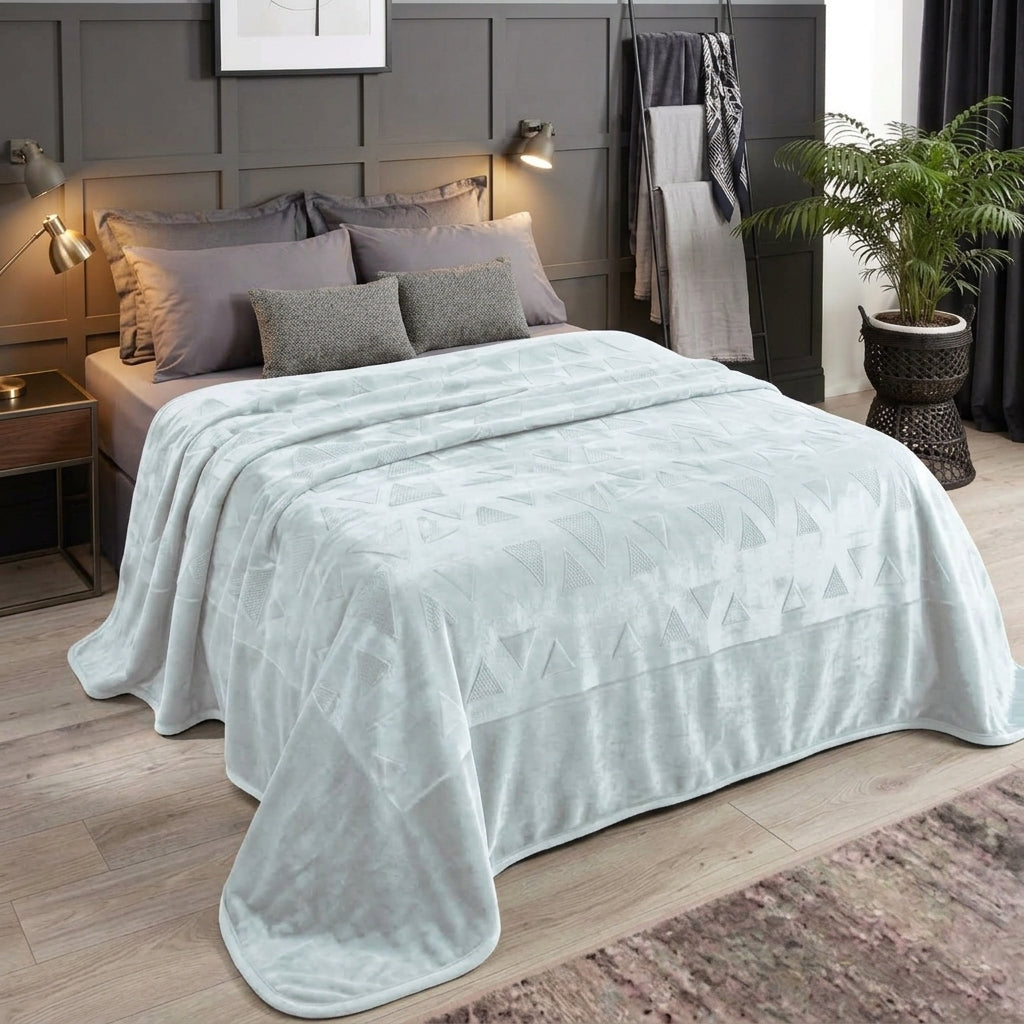 Mora Perla Plain Blanket Model G18