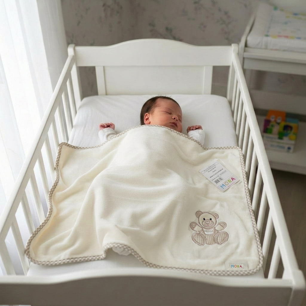 Mora Dolcce Emb Blanket Model B64