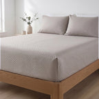 PACHA HOME Embossed Fitted Bed Sheet Model EFMF