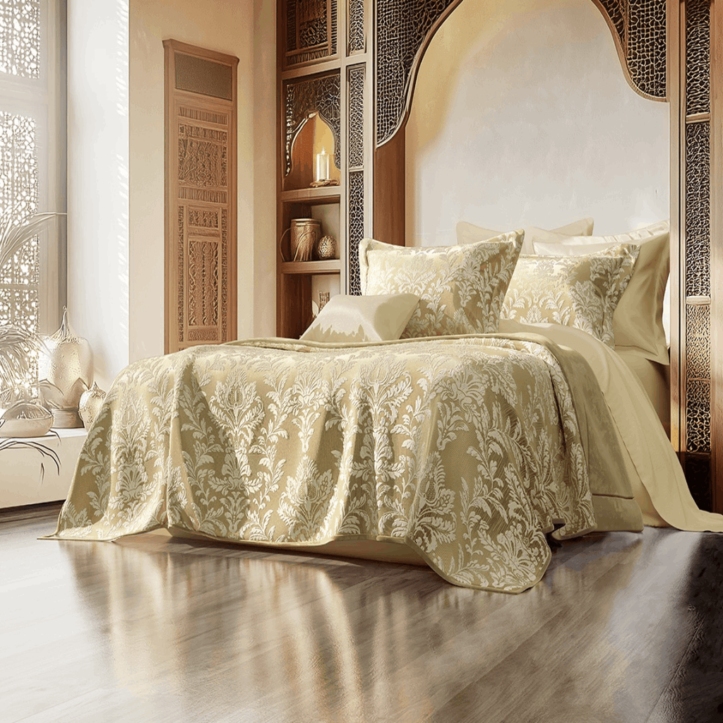 Pacha Home Jaq Upholstery Bedspread Set