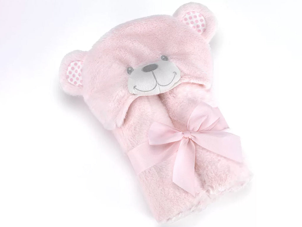 Mora Baby Pompon Bear Blanket Model P86