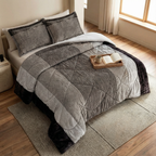 Printed Stripes Comforter