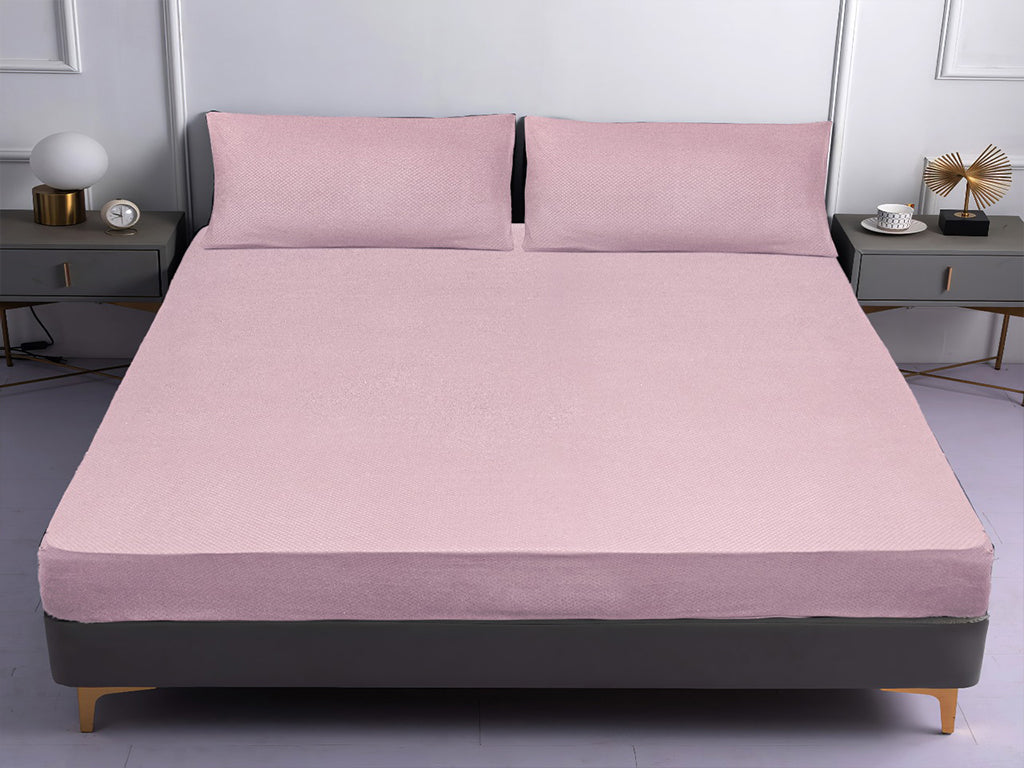 PACHA HOME Embossed Fitted Bed Sheet Model EFMF