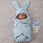 Mora Baby Pompon Rabbit Blanket Model P88