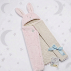 Mora Baby Pompon Rabbit Blanket Model P88
