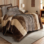 Printed Stripes Comforter