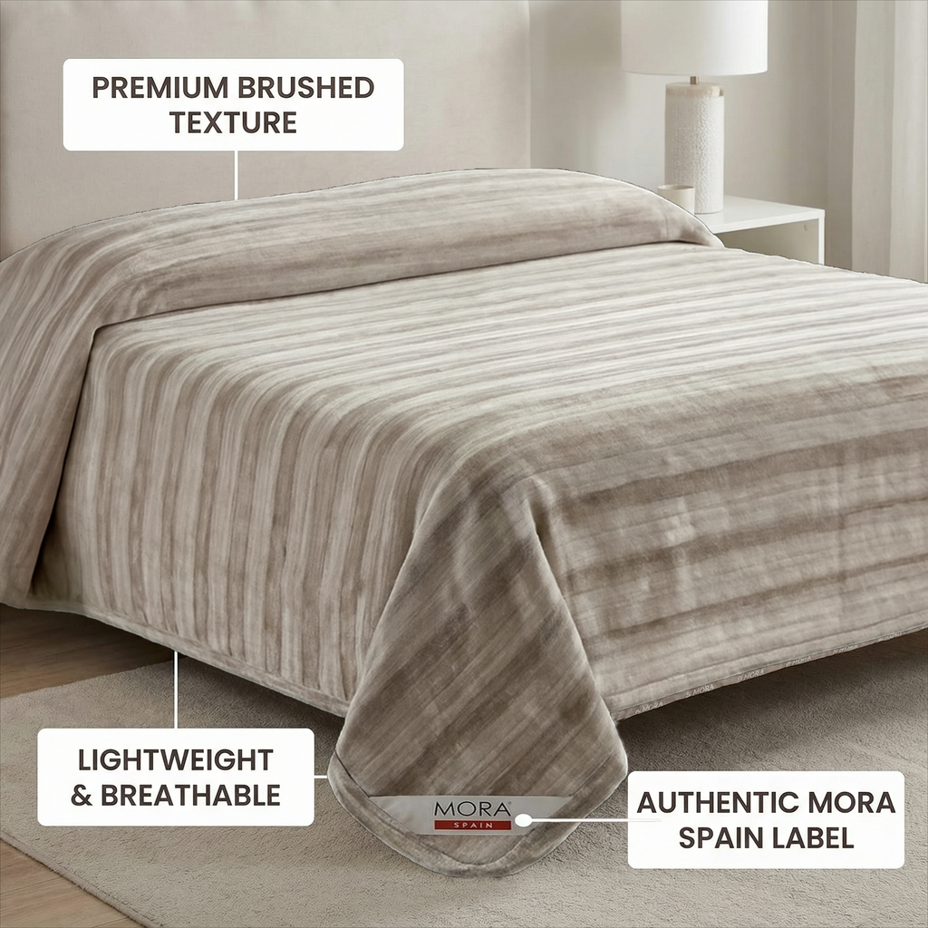 Mora Blanket Premium Brushed Model 970