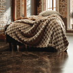 Pacha home Tala Jacquard Shreba Plaid Blanket
