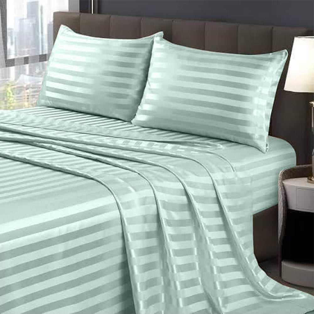 PACHA HOME SET STRIPES BED SHEETS