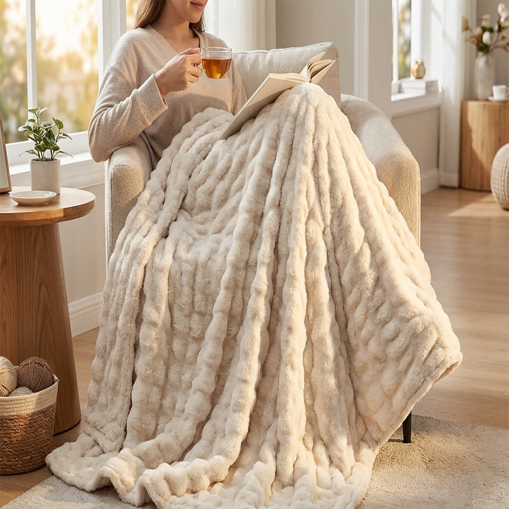 بطانية فقاعات كبيرة من باشا هوم