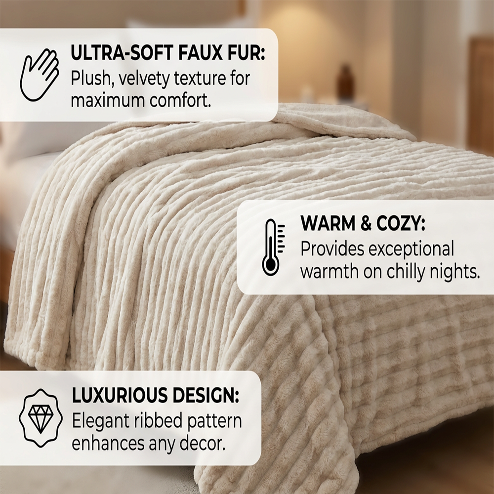 بطانية فقاعات كبيرة من باشا هوم