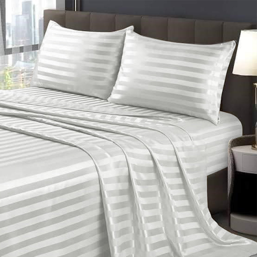 PACHA HOME SET STRIPES BED SHEETS