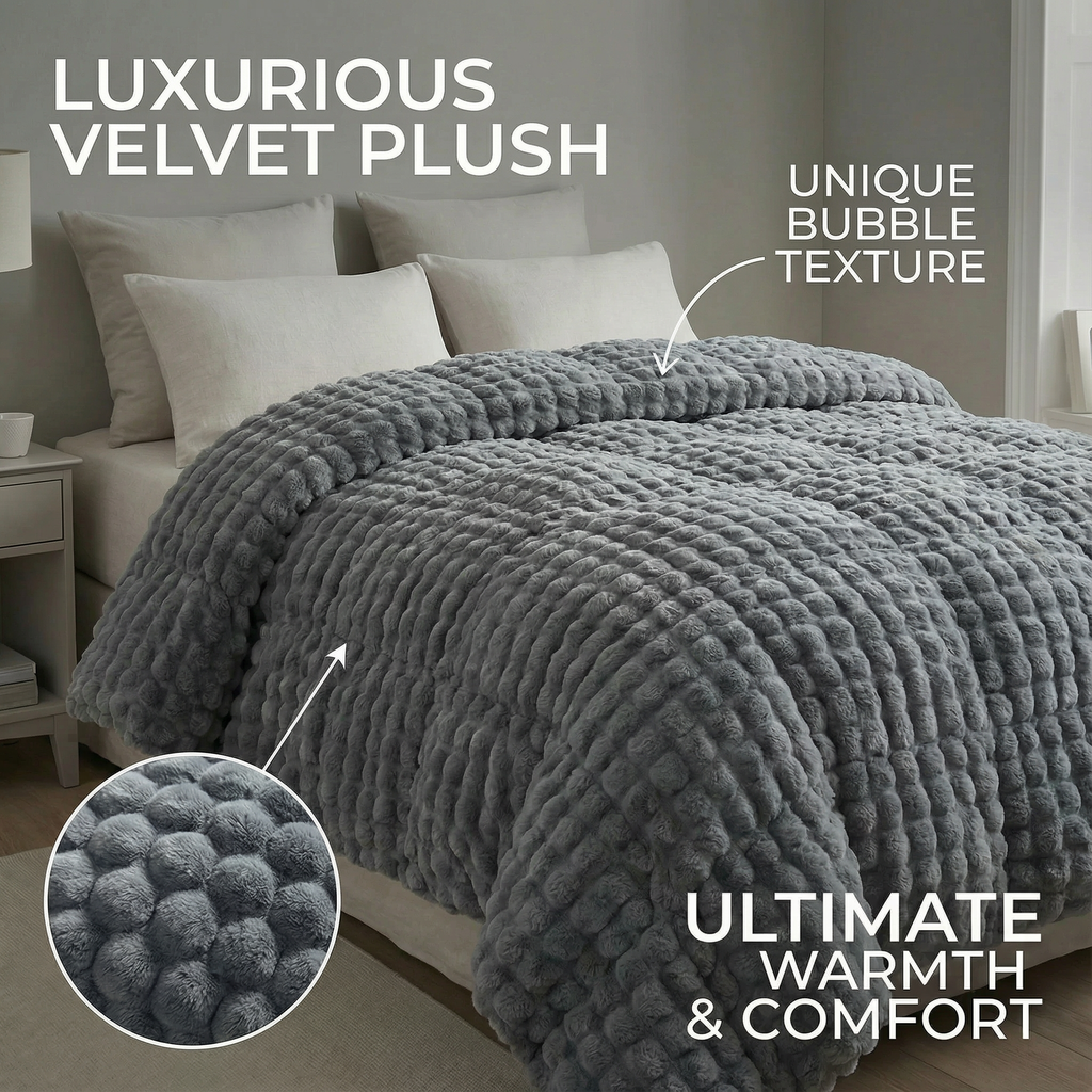 بطانية فقاعات كبيرة من باشا هوم