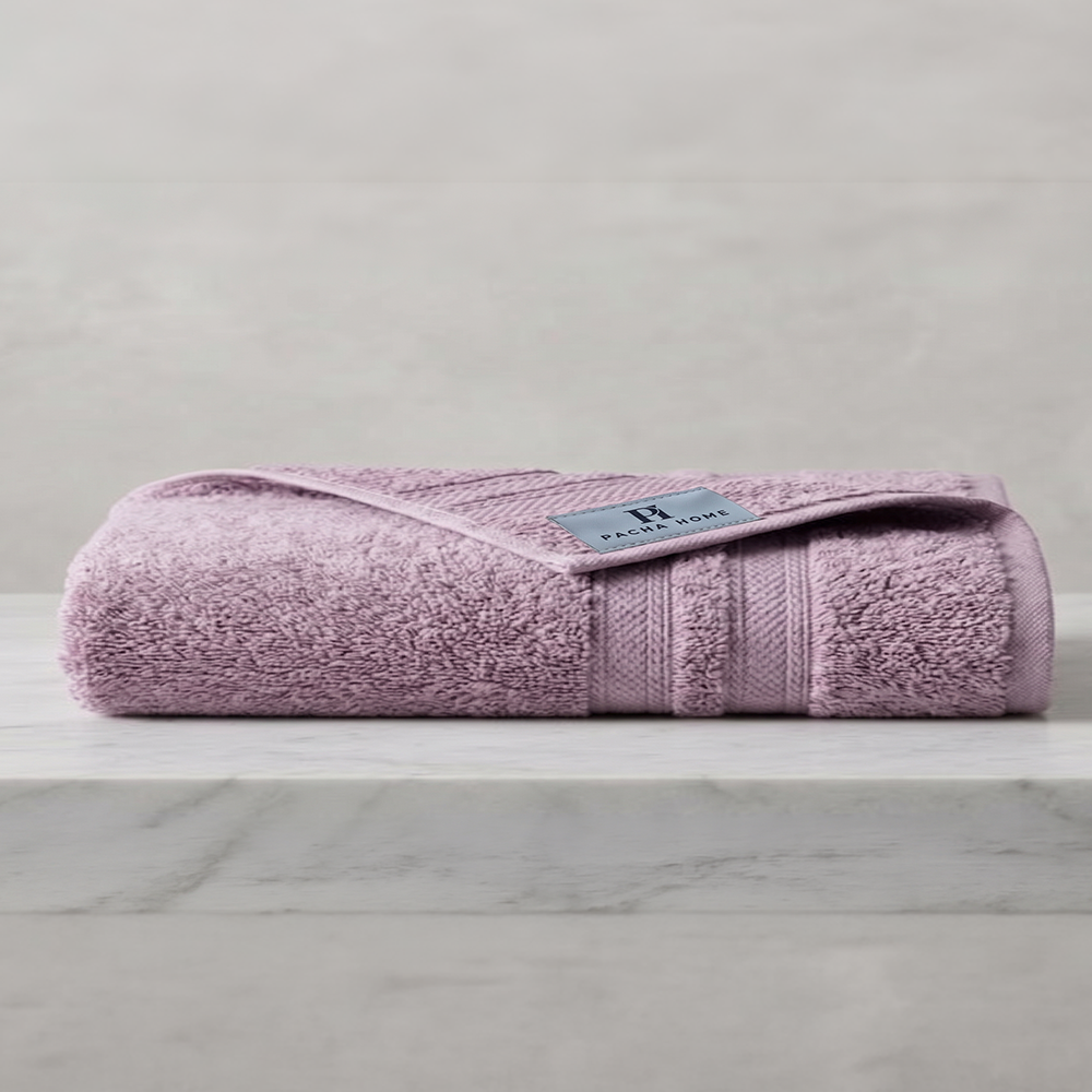 Pacha home Braid Bamboo Cotton Towel