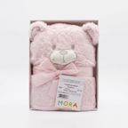 Mora Baby Pompon Bear Blanket Model P86