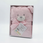 Mora Baby Pompon Bear Blanket Model P86