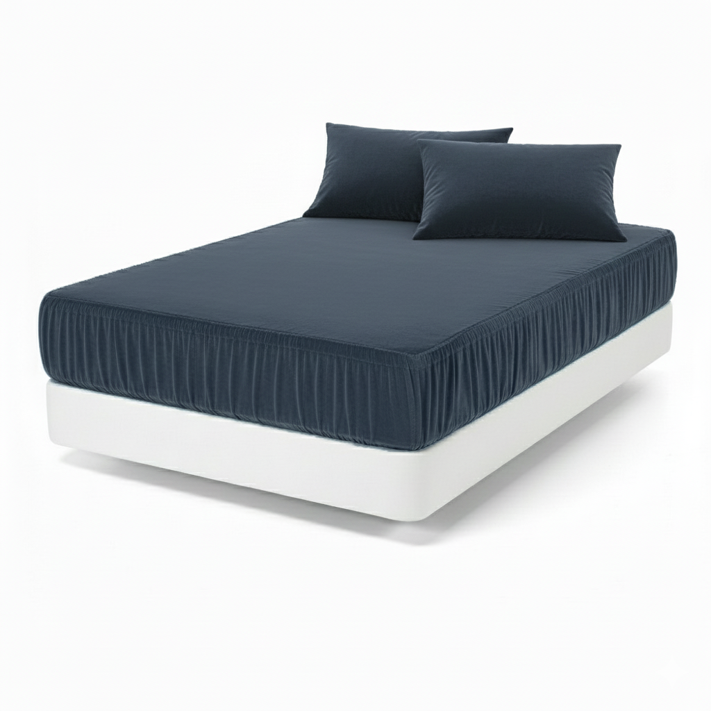 PACHA HOME Flannel Fitted Bed Sheets