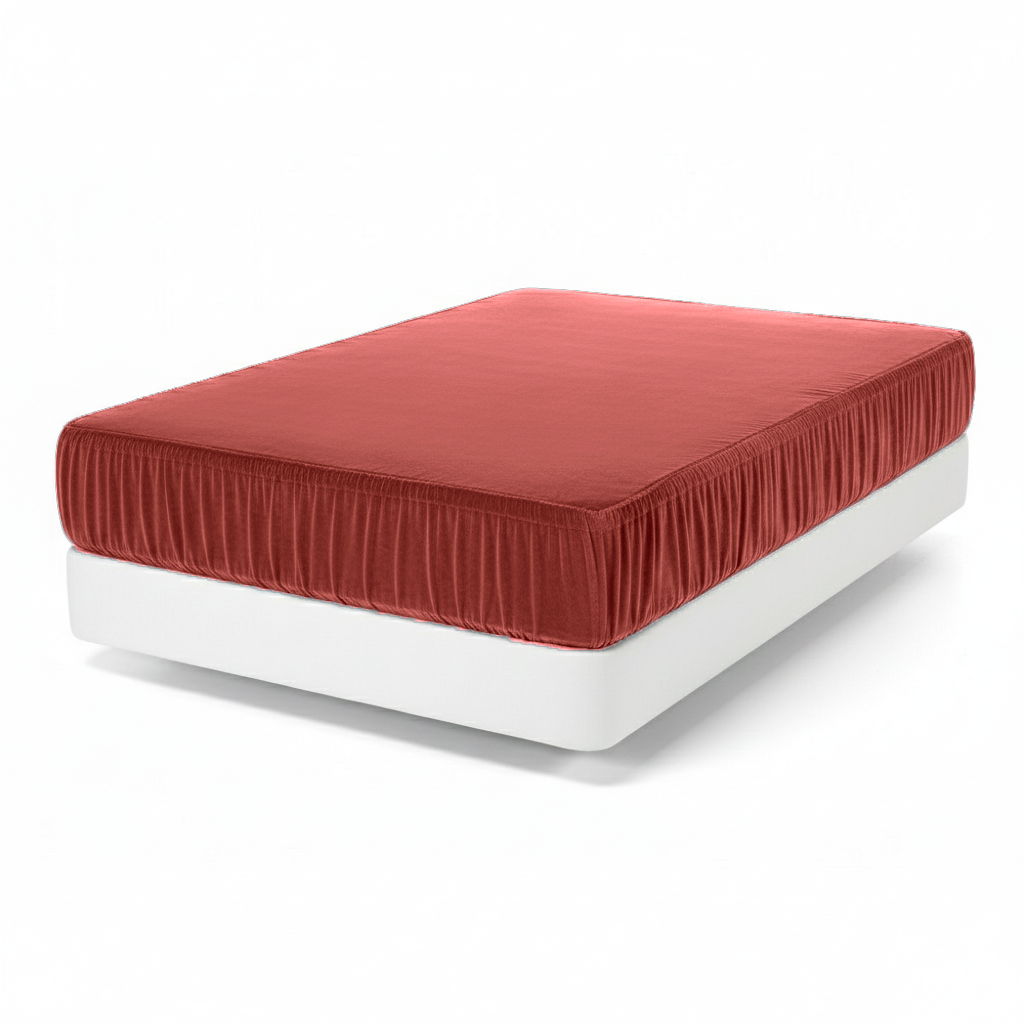 PACHA HOME Flannel Fitted Bed Sheet