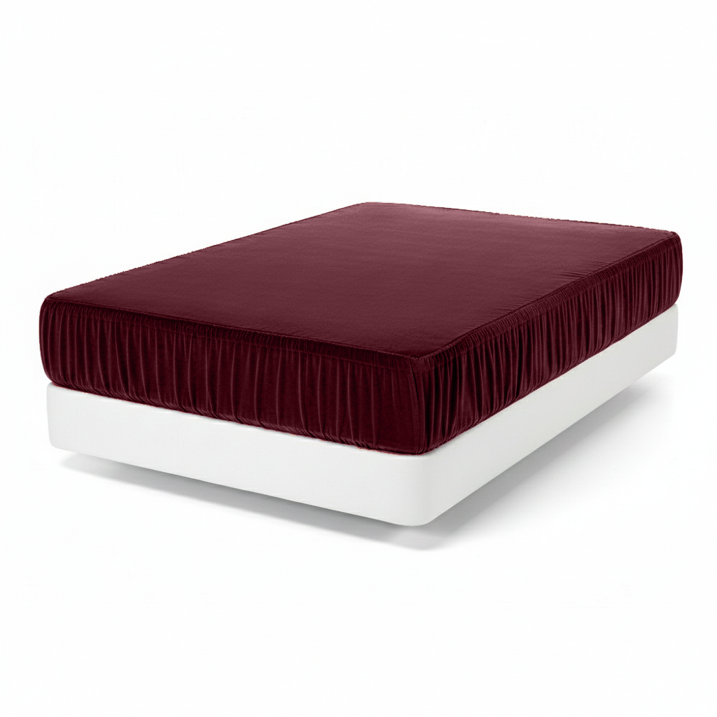 PACHA HOME Flannel Fitted Bed Sheet