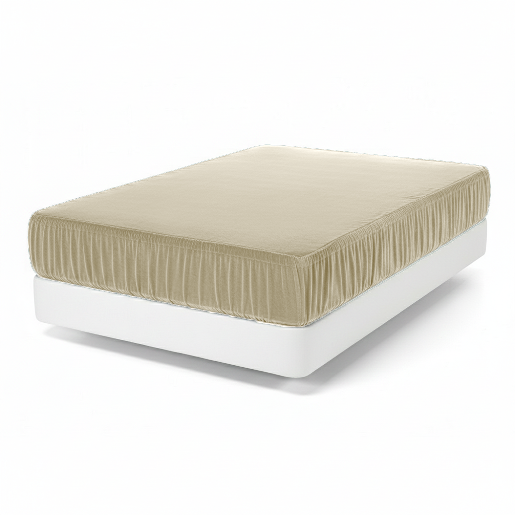 PACHA HOME Flannel Fitted Bed Sheet
