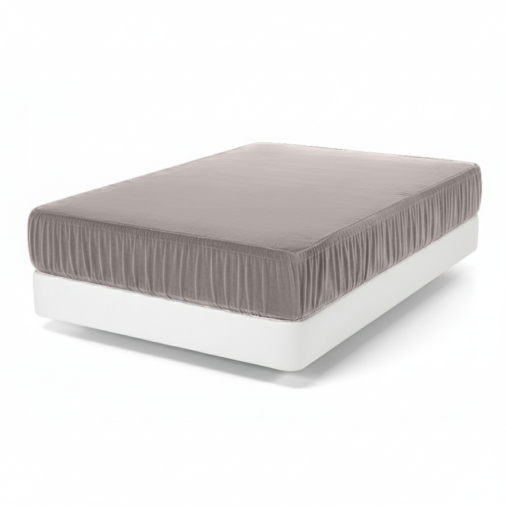 PACHA HOME Flannel Fitted Bed Sheet